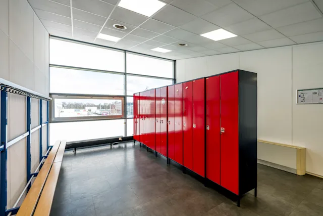 Schiphol kantoor Northport kleedruimte