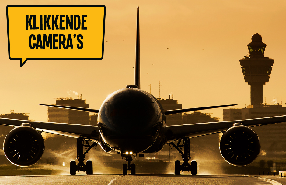 Klikkende camera's - Dagje Schiphol