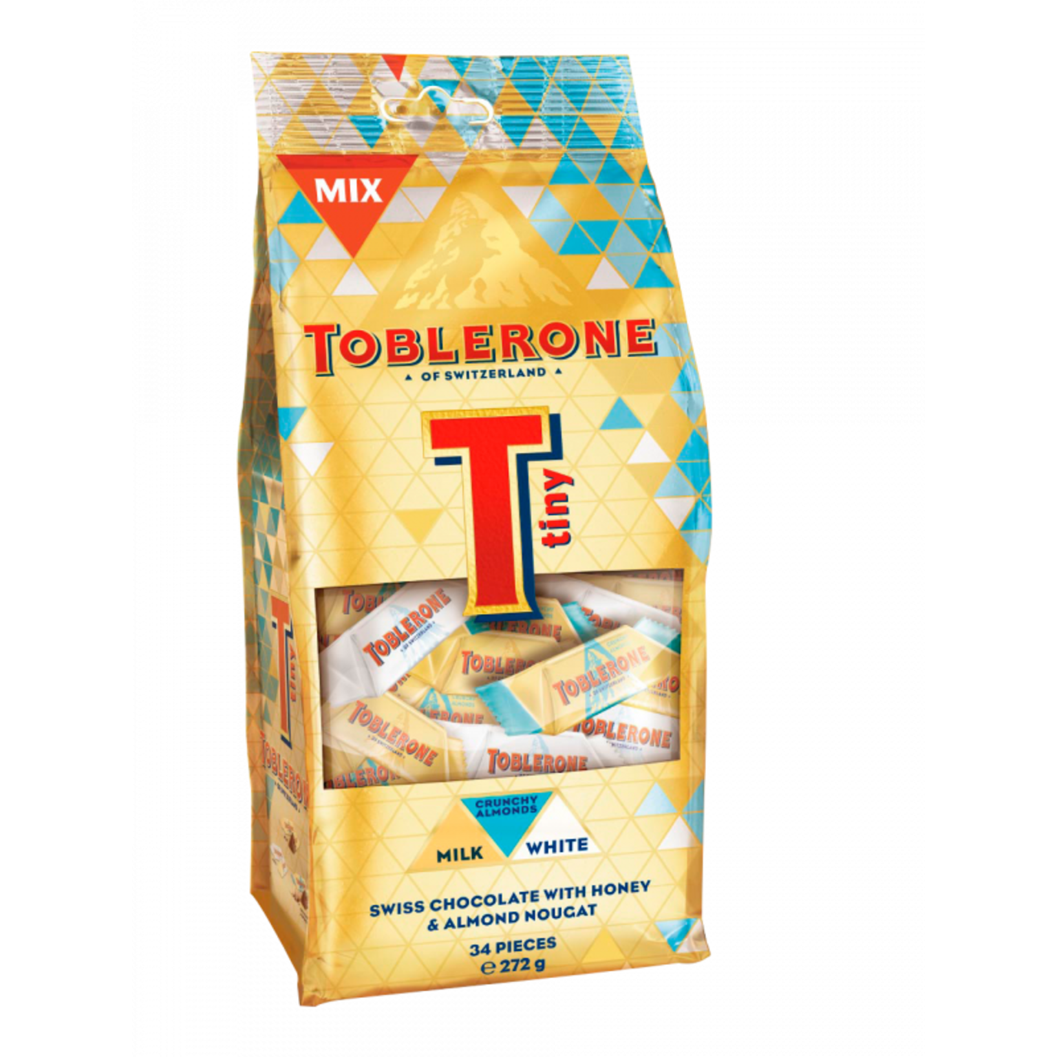 Toblerone Tiny Crunchy Almond Mix Bag 272g