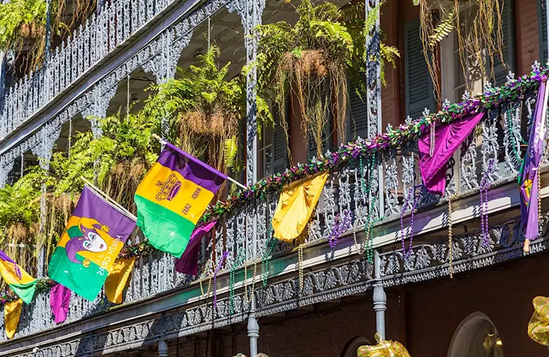 carnaval neworleans mardigras balkon