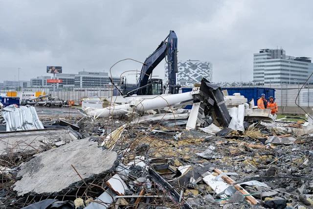 Circular demolition at Schiphol