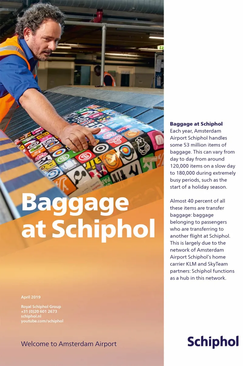 6-Baggage at Schiphol-Royal Schiphol Group