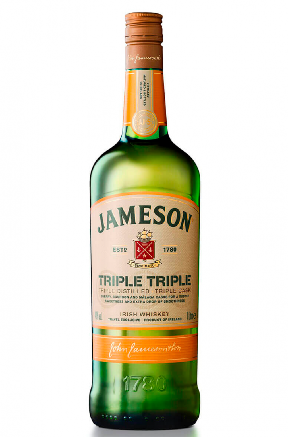 Jameson Triple Distilled Irish Whiskey 0.7L (40% Vol.) - Jameson - Whisky