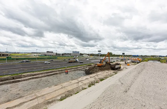 Voortgang voltooiing dubbele rijbaanstelsel