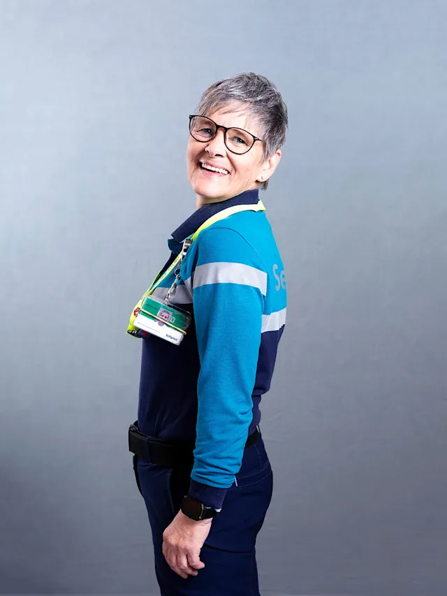 Gonnie works at CTSN at Schiphol