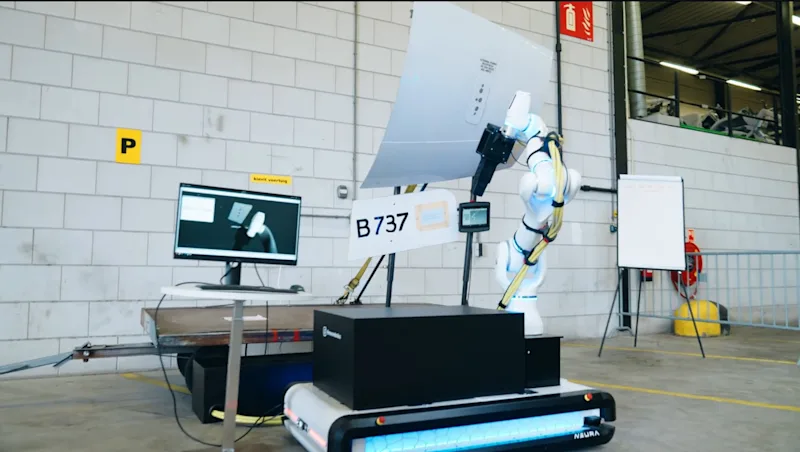 Autonomous connecting Robot 
