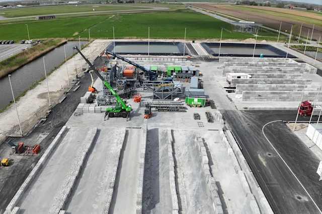 Assembly of the PFAS Soil Treatment Facility 