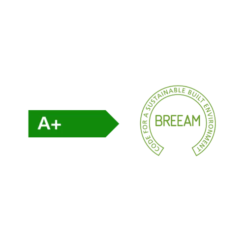 Energy label A+ and BREEAM