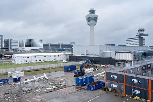 Circular demolition at Schiphol