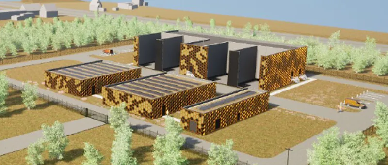 schiphol hoogspanningsstation zuidoost sfeerimpressie