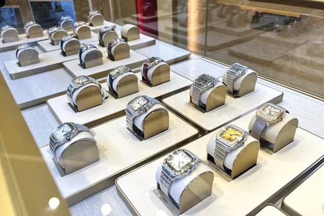 Cartier op Schiphol