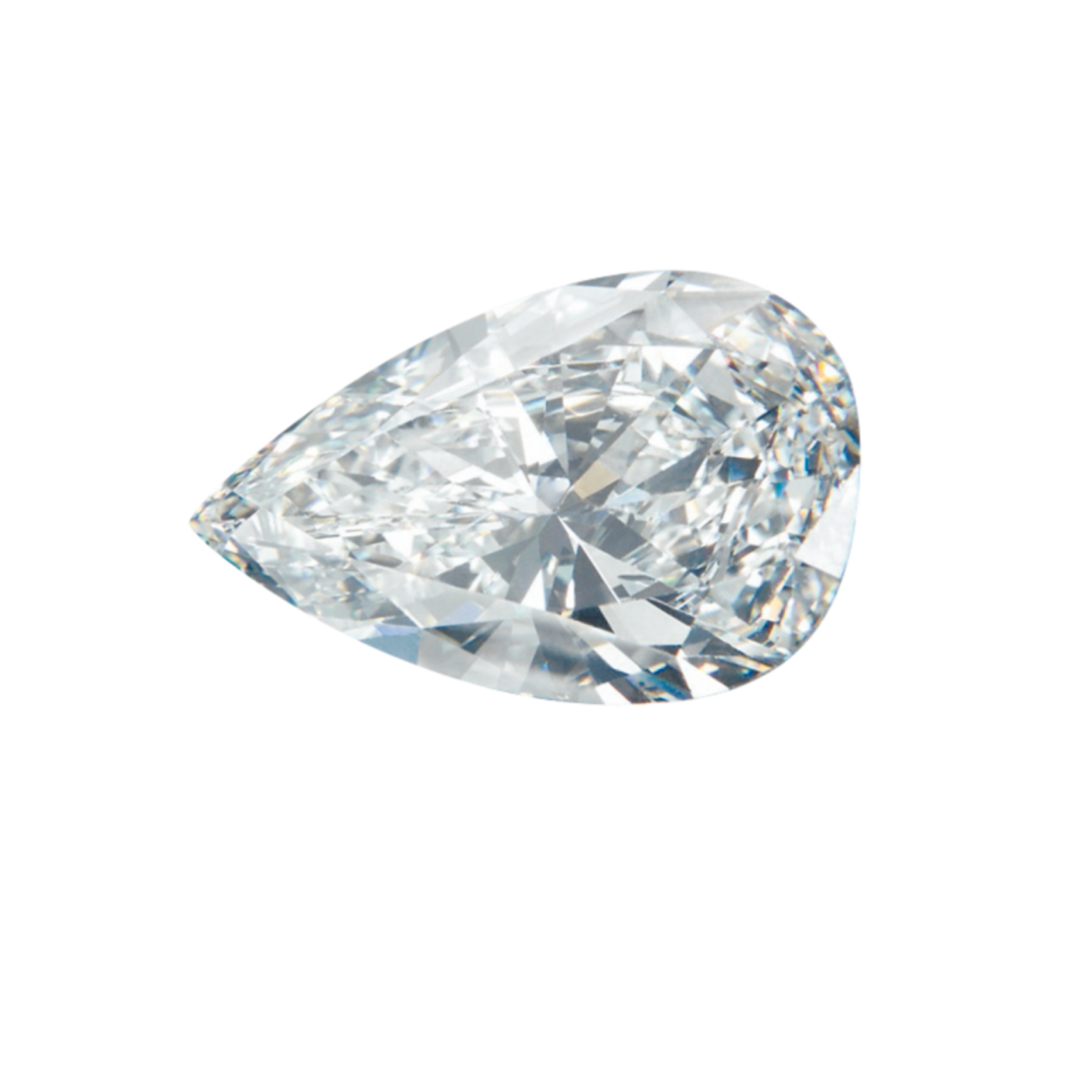GASSAN Diamonds Pear Shape cut diamond