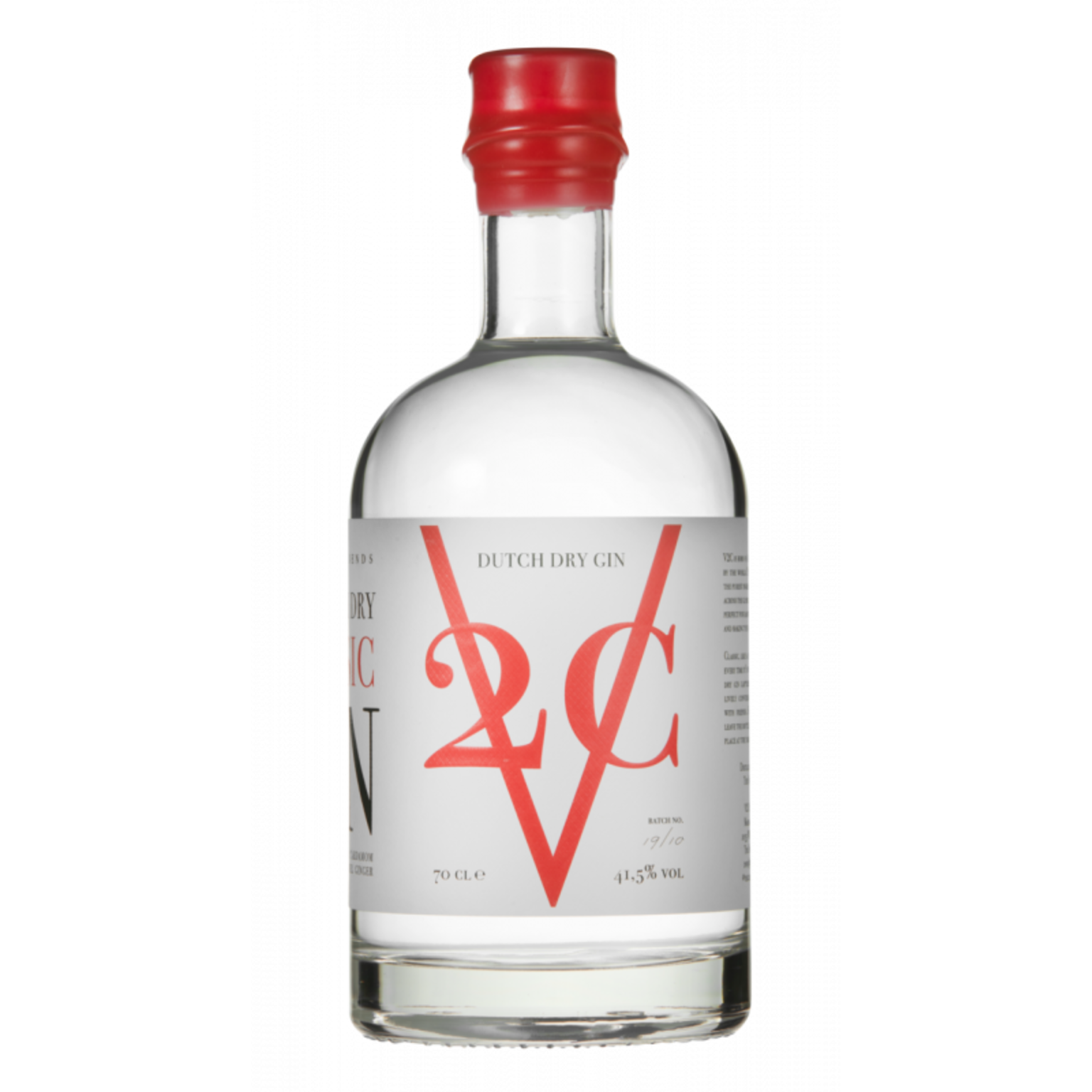 V2C Dutch Dry Classic Gin 41.5% 0.7L