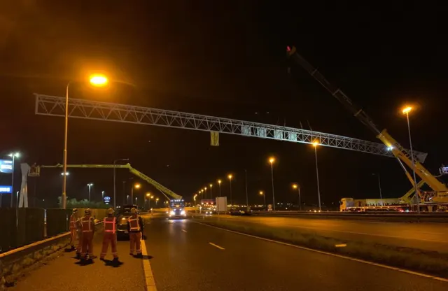 Voortgang voltooiing dubbele rijbaanstelsel