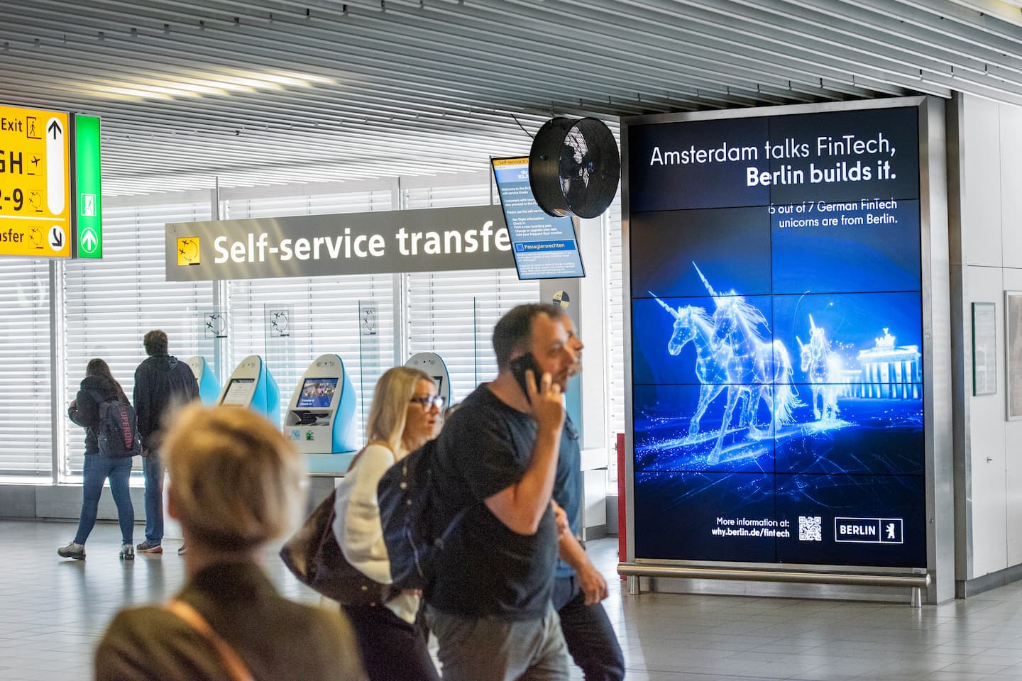 B2B impact at Schiphol