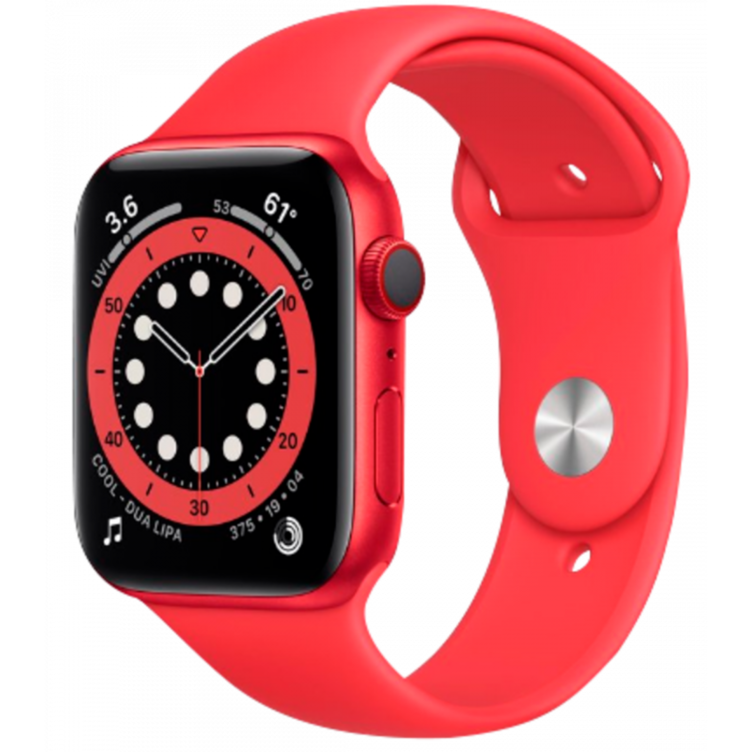 Apple Watch Series 6 40mm Red ALU Red Sportband