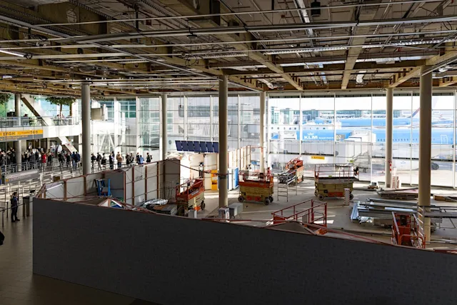 A look behind the hoardings