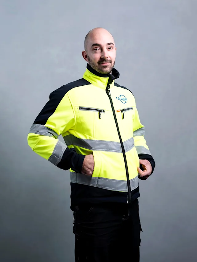 Henk works at Renewi at Schiphol