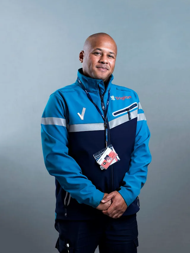 Devlin works at Trigion at Schiphol