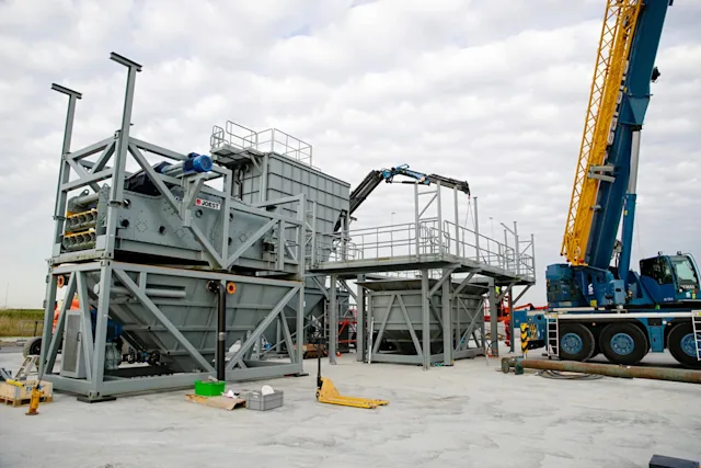 Assembly of the PFAS Soil Treatment Facility 