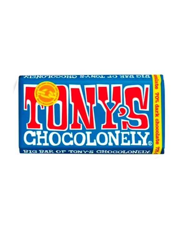 Schiphol | Tony's Chocolonely Dark 70% - 240gram