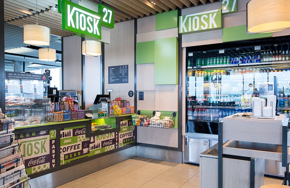 Kiosk D27 Schiphol