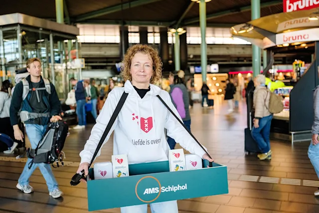 Eberhardjes at Schiphol
