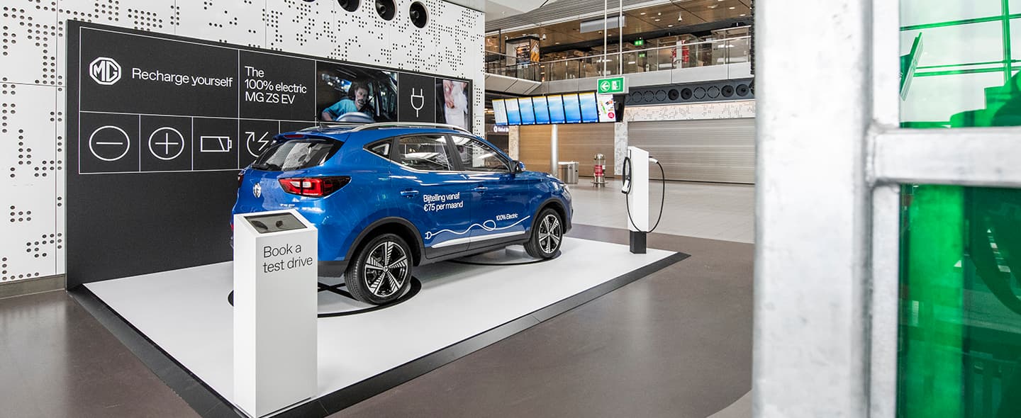 MG Motors at Schiphol