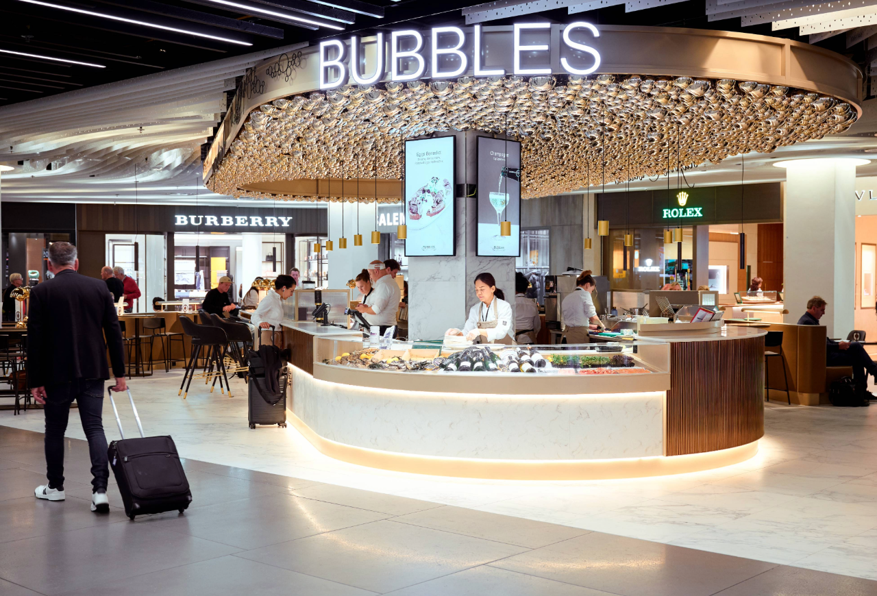 Bubbles Seafood & Winebar Schiphol