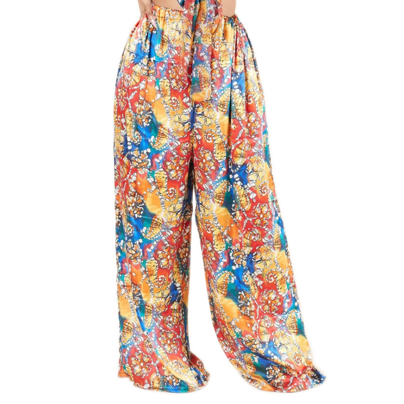 Grass Fields patterned pants