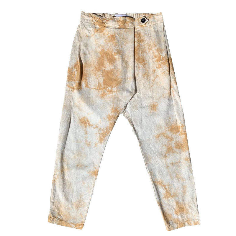 Seeker SOUK PANT IN TIE DYE OKRA
