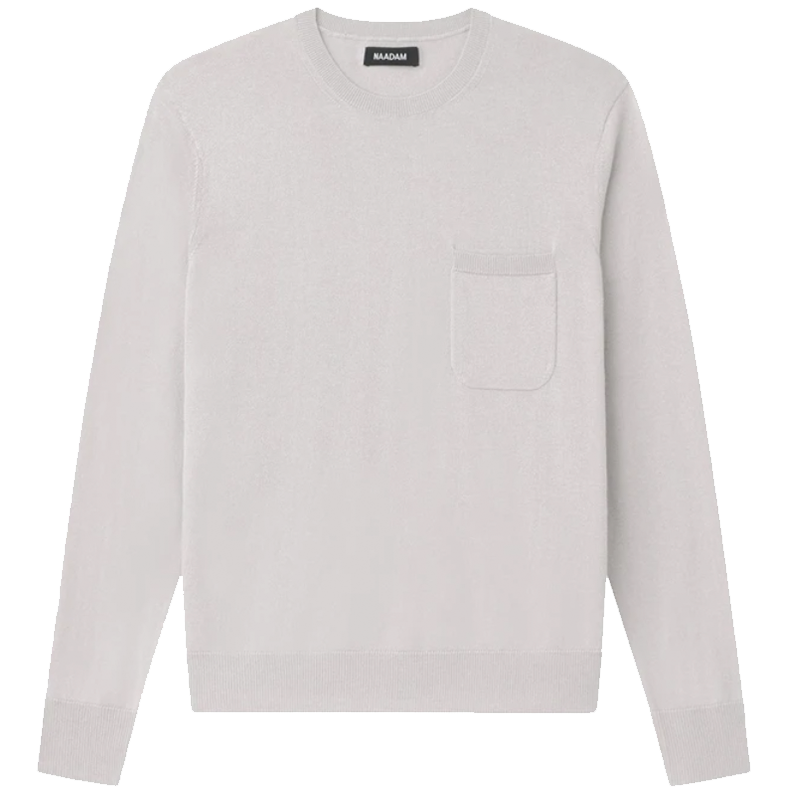 NAADAM Lightweight Crewneck with Pocket