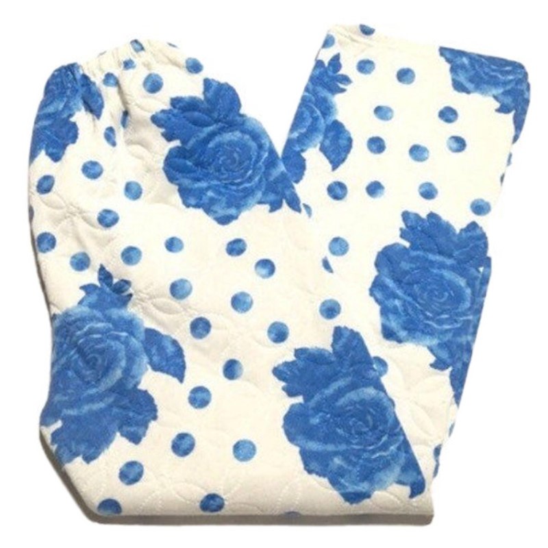 Etsy vintage floral quilt pants