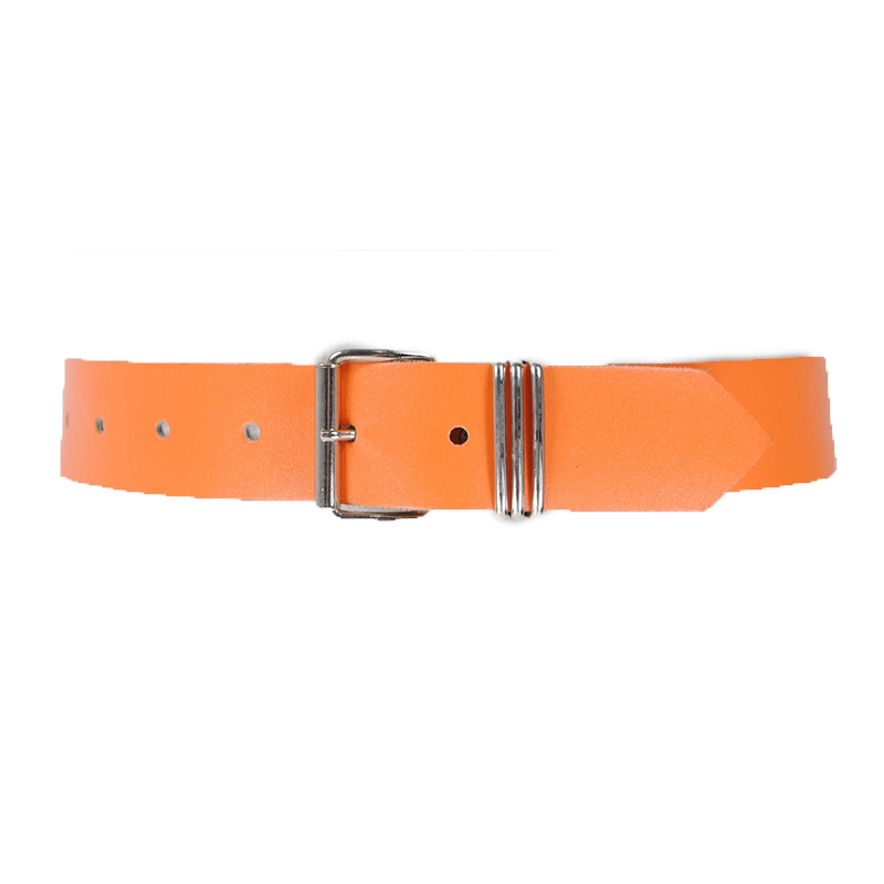 Etsy Vintage 80s Burnt Orange Leather Belt