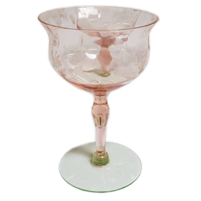 Vintage Watermelon cocktail glasses