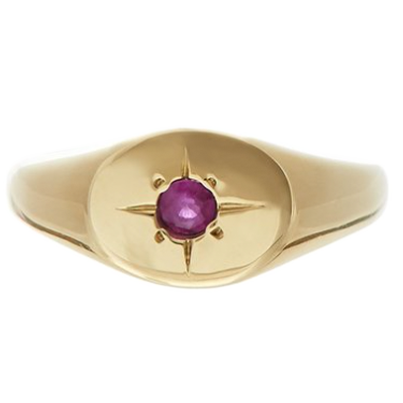 Tarin Thomas Ruby Nara Ring