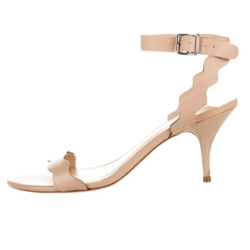 Loeffler Randall scalloped sandal