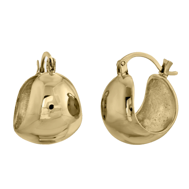 Modern Weaving Bubble Hoop Earrings