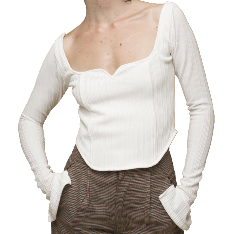 Etsy La Nube square neck top