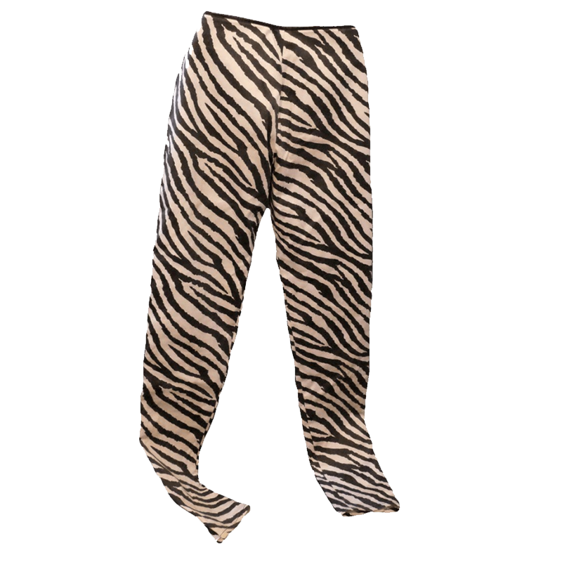 Thrilling zebra skinny pants
