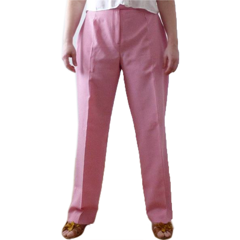 Etsy vintage 80s High-Waisted Gingham Pants