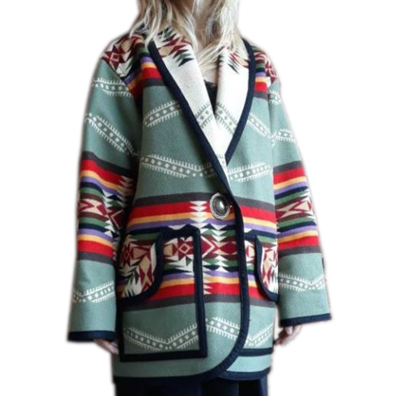 Etsy Upcycled Pendleton Blanket Coat
