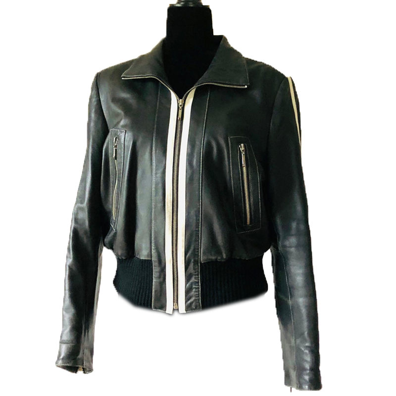 Etsy Y2K Moto Leather Racing Jacket