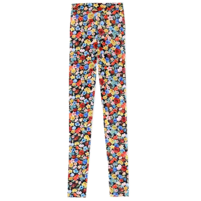 ganni floral legging