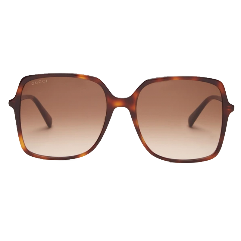 Gucci GG oversized tortoiseshell acetate sunglasses