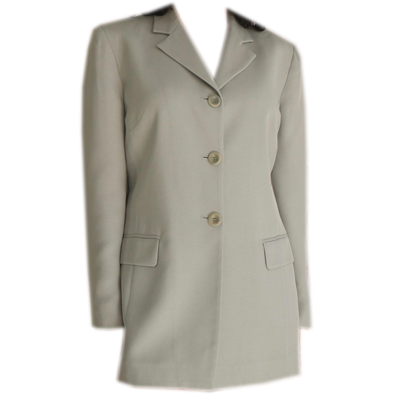 Vintage Hot Cocoa Vintage Sage Green Blazer