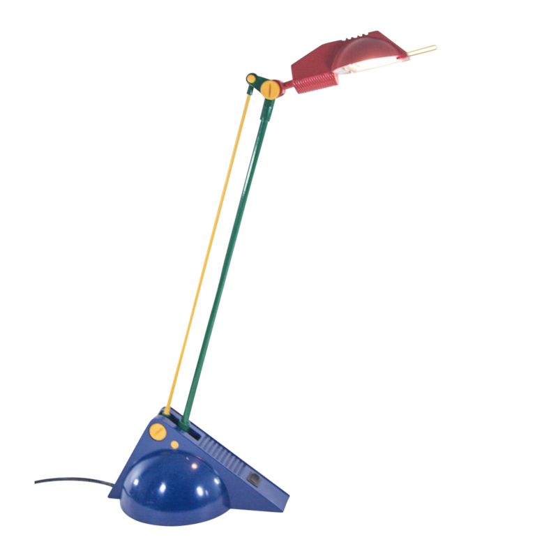 Etsy Vintage Primary Color Desk Lamp