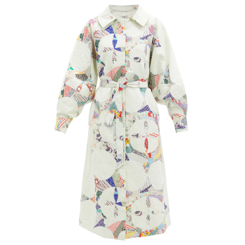 SEA NY Paloma Patchwork Coat