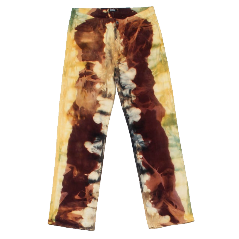 Etsy 80s Hand-Dyed Jeans