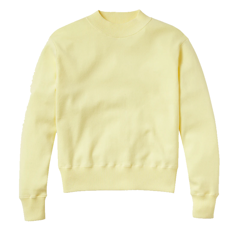 Entireworld Cotton Mock Neck Sweater